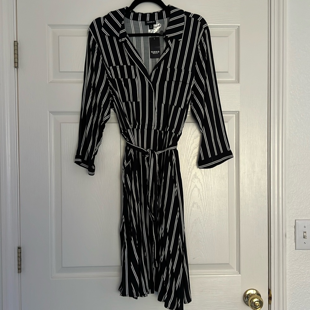 Striped Torrid dress